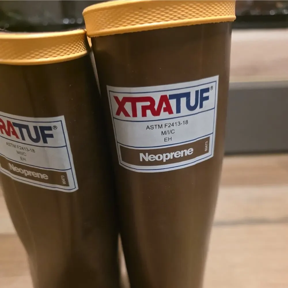 XTRATUF Brown Tan Steel Toe Legacy Boot Waterproof 15” Work Boot Men’s Size 6